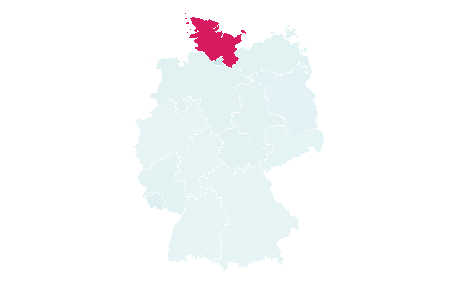 Affinity by region — Meereszentrum Fehmarn, Germany