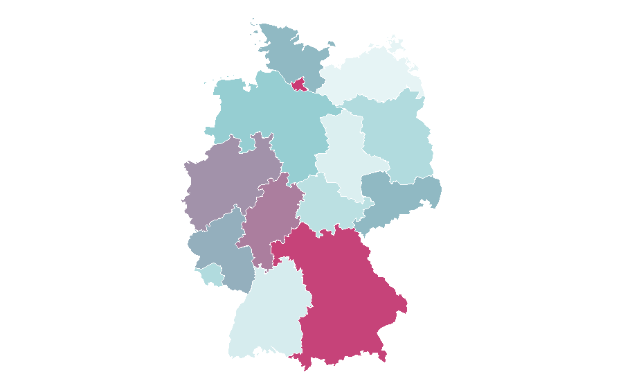 Affinity by region — Meghan Trainor, Germany