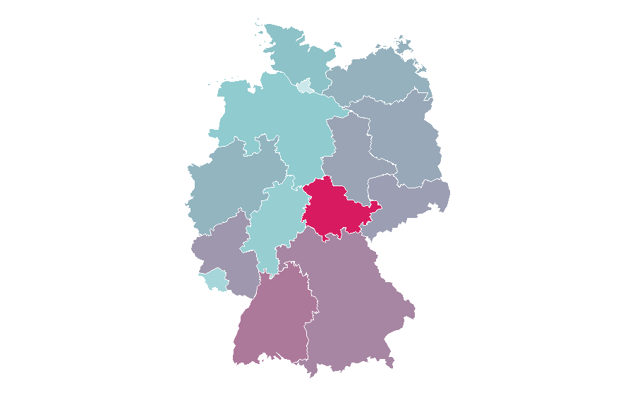 Affinity by region — meinestadt.de, Germany