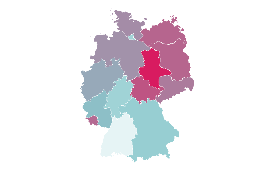 Affinity by region — Melanie Lynskey, Germany