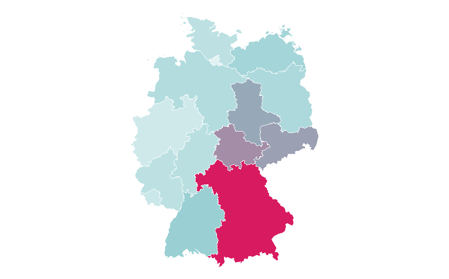 Affinity by region — Melissa Naschenweng, Germany