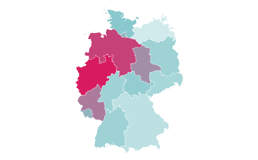 Affinity by region — Men in Black (franchise), Germany