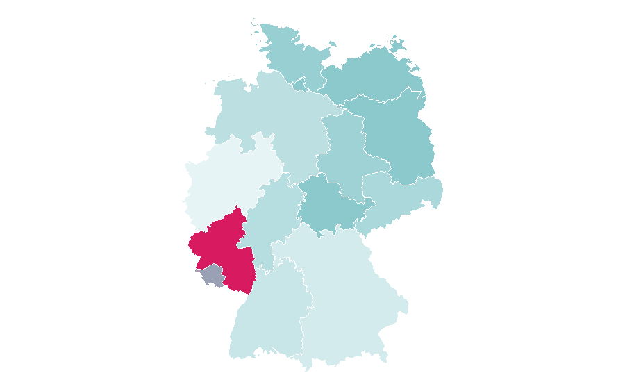 Affinity by region — Men's Fitness, Germany