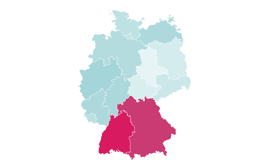 Affinity by region — Mercedes AMG Petronas F1, Germany