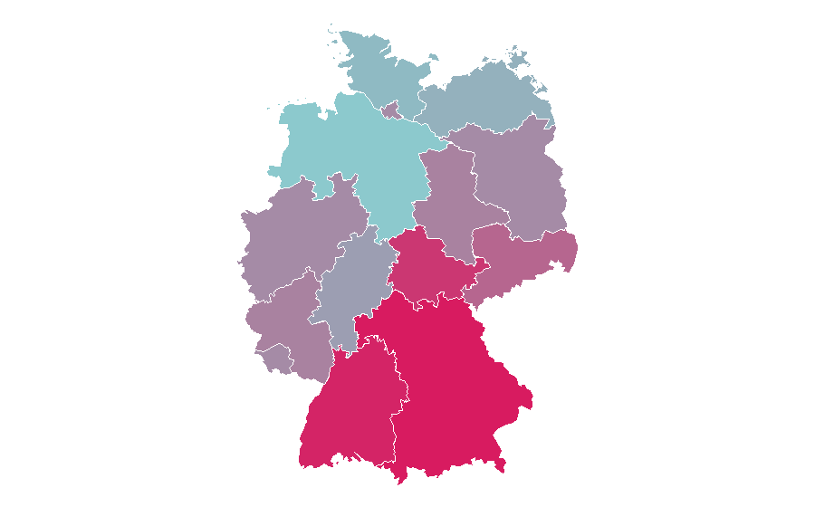 Affinity by region — Mercedes-Benz Citan, Germany
