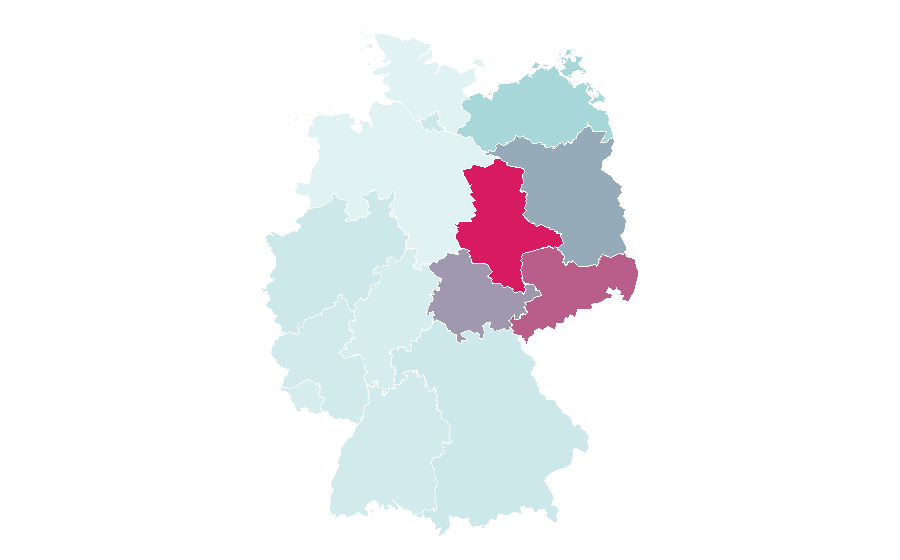 Affinité par région — Merchandising, Allemagne