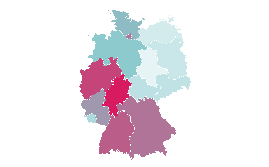 Affinity by region — Merchant, Germany
