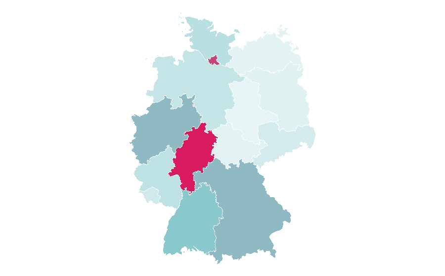 Affinity by region — Mergers and acquisitions, Germany