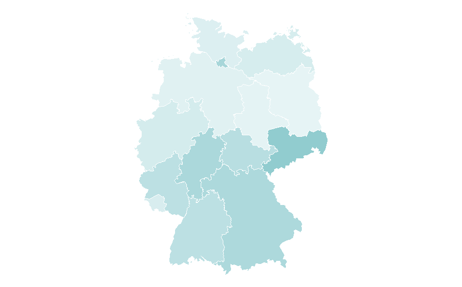 Affinity by region — Merrell (company), Germany