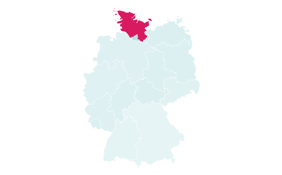 Affinity by region — Mest, Germany