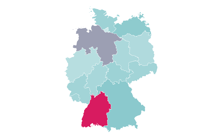 Affinity by region — Metabo, Germany