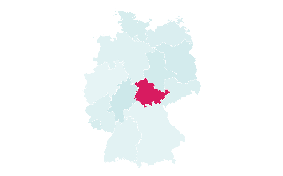 Affinity by region — Metal fabrication, Germany