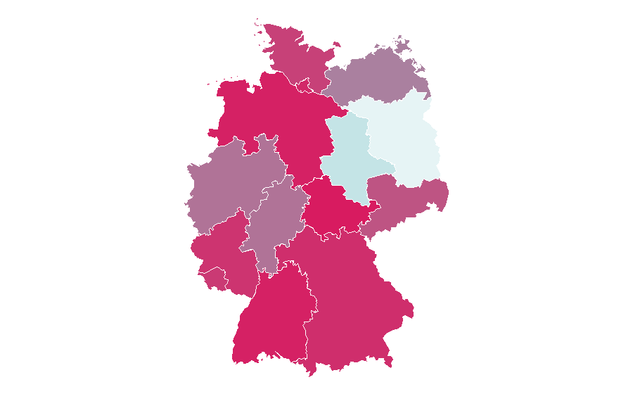 Affinity by region — Metal Hammer, Germany