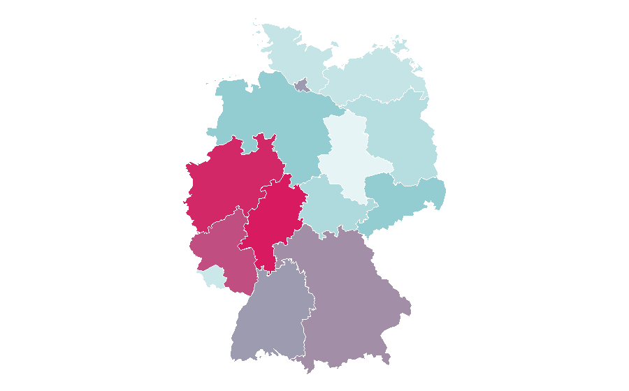 Affinity by region — Metamorphosis, Germany