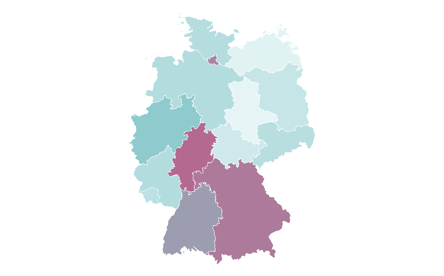 Affinity by region — Metaverse, Germany
