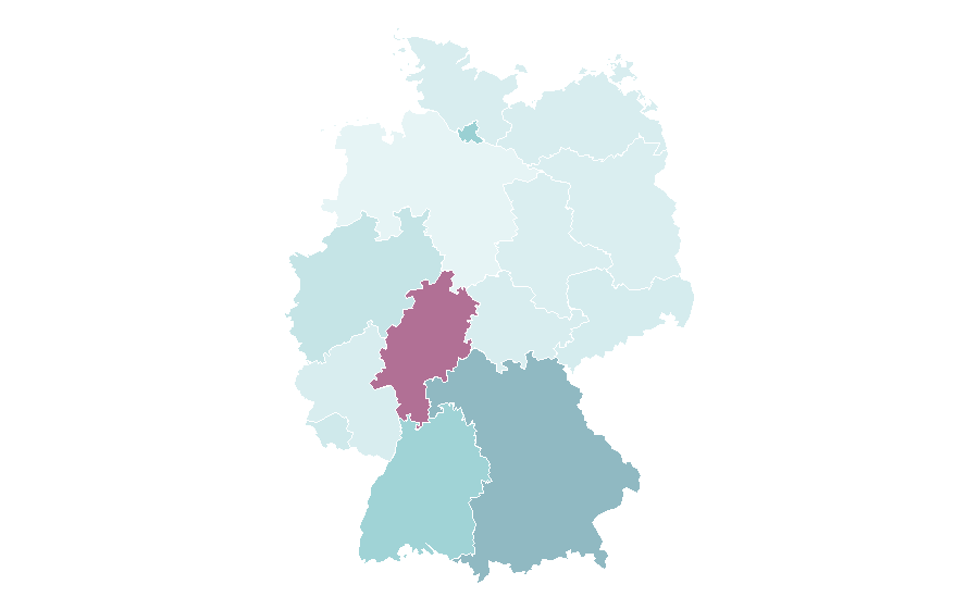 Affinity by region — Methodology, Germany