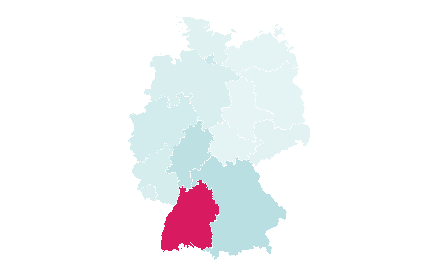 Affinity by region — MHP, Germany