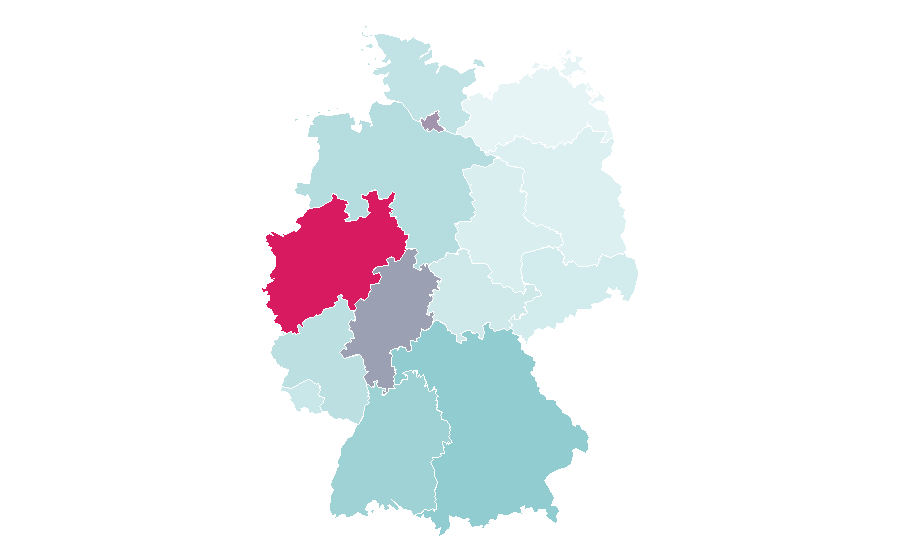 Affinity by region — Mi, Germany