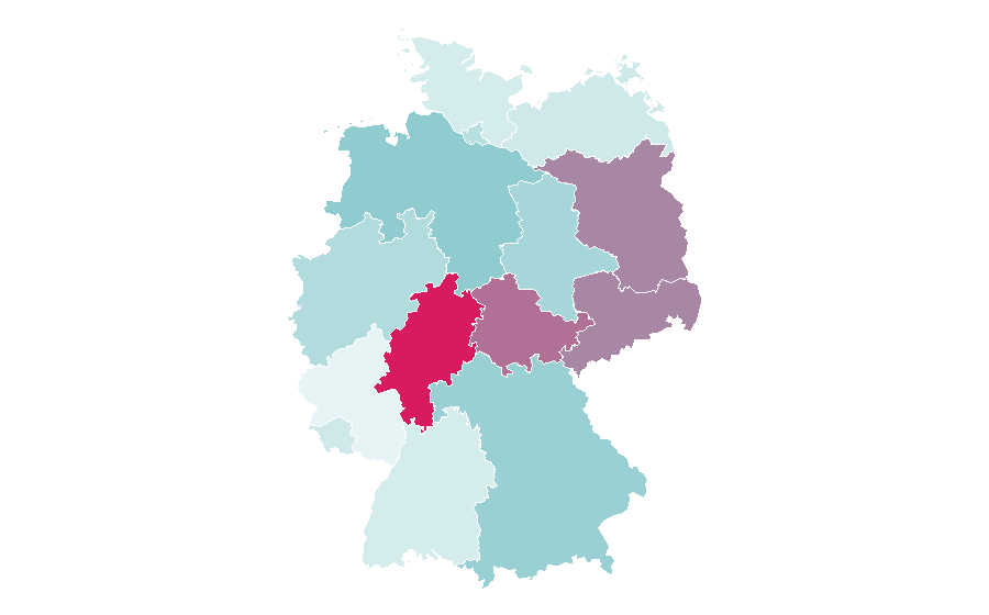 Affinity by region — M.I.A. (rapper), Germany