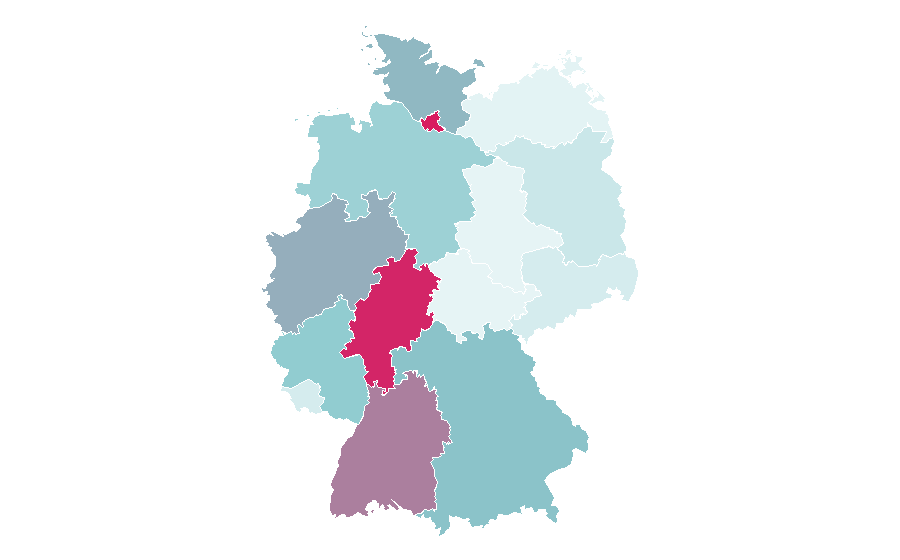 Affinity by region — Miami Heat, Germany