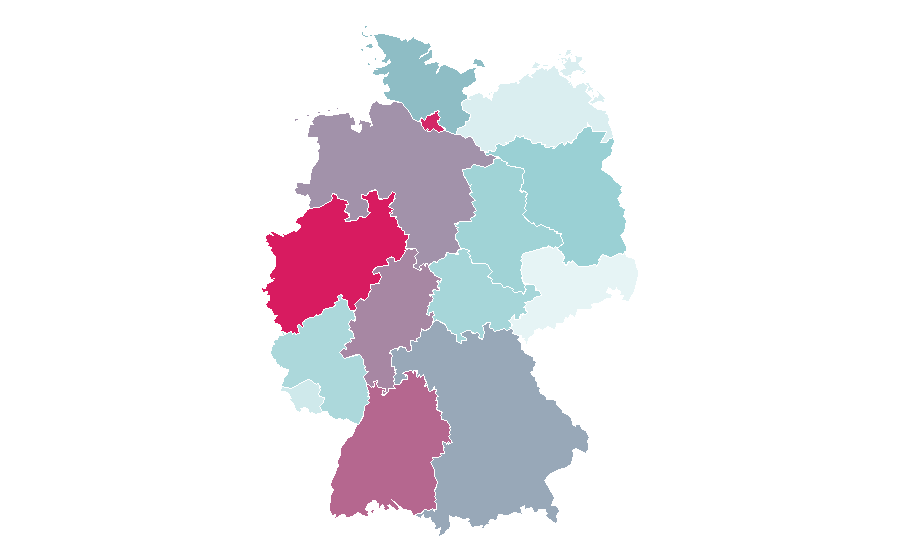 Affinity by region — Miami Vice, Germany