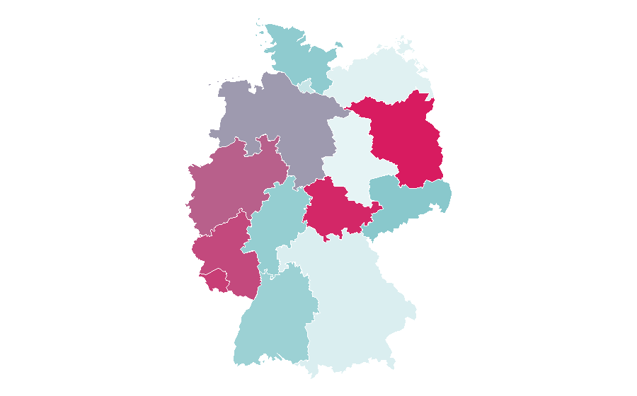 Affinity by region — miBaby, Germany