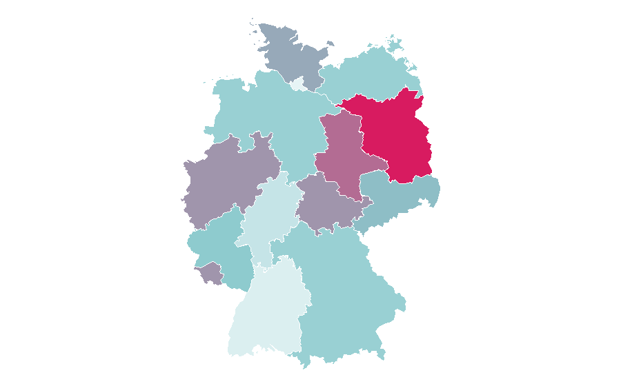 Affinity by region — Michael Douglas, Germany