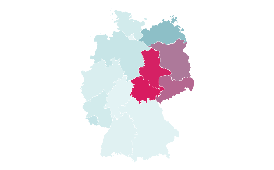 Affinity by region — Michael Hirte, Germany