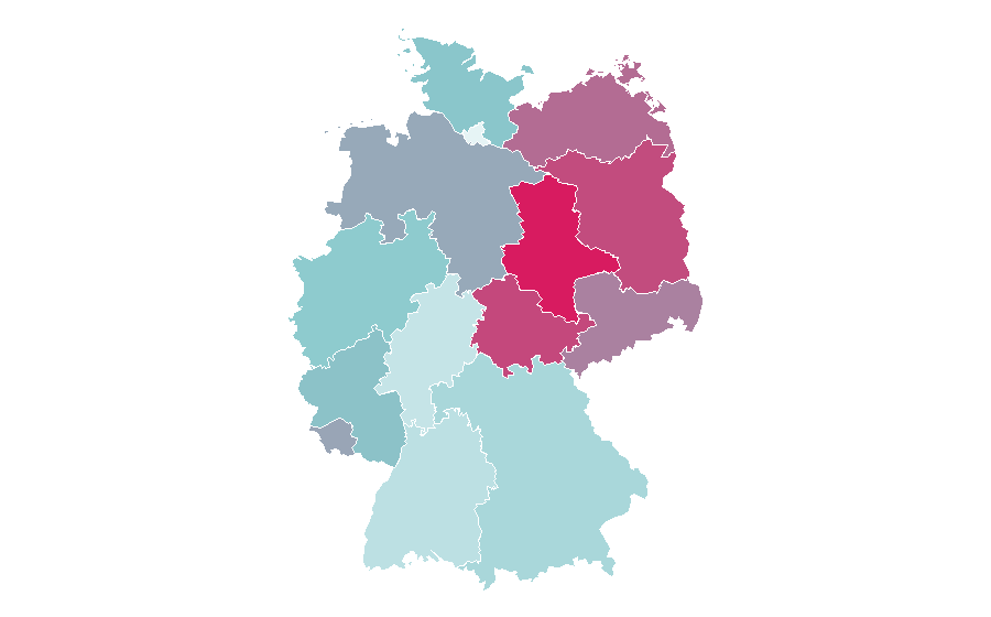 Affinity by region — Michael Holm, Germany