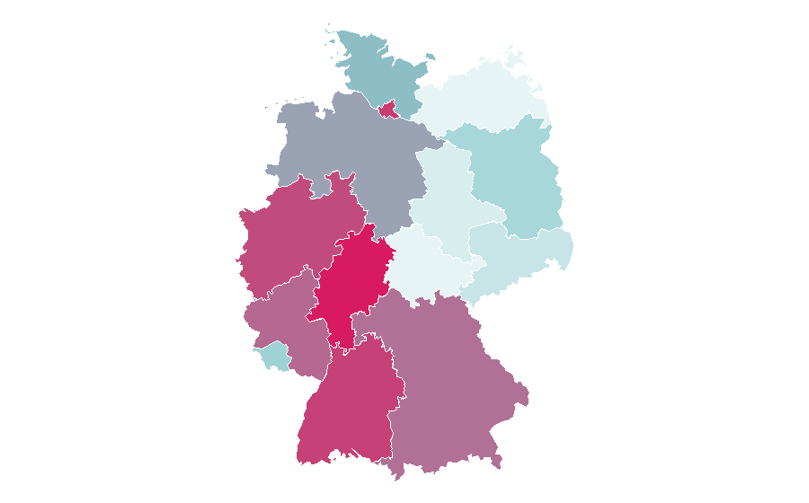 Affinity by region — Michael Jordan, Germany