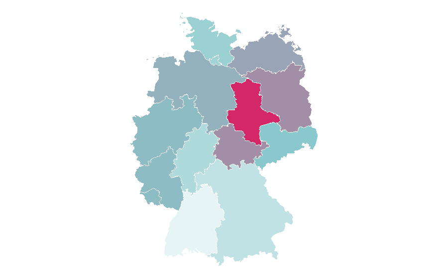 Affinity by region — Michael Keaton, Germany