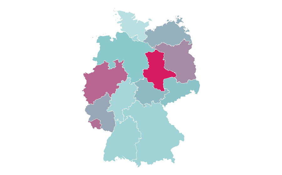 Affinity by region — Michael McDowell (racing driver), Germany