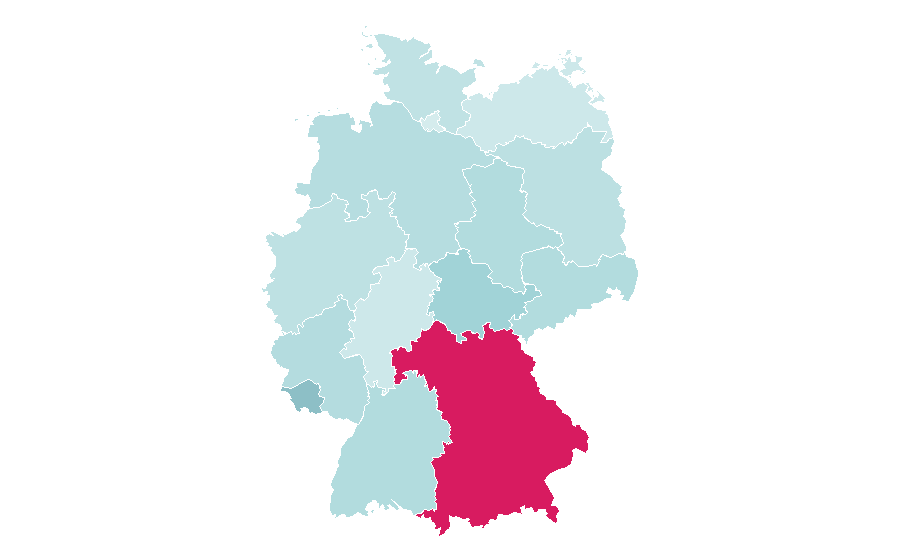 Affinity by region — Michael Mittermeier, Germany