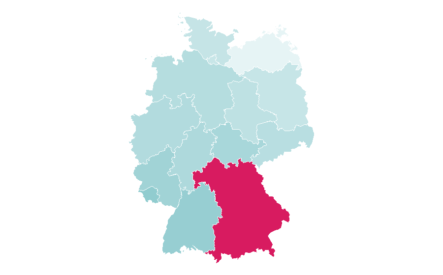 Afinidad por región — Michael Olise, Alemania