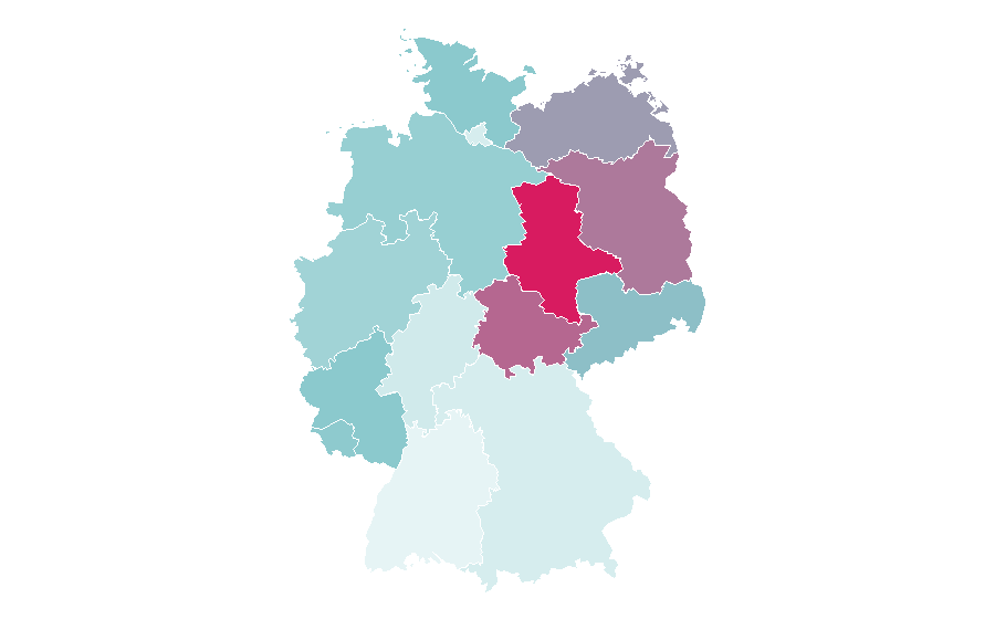 Affinity by region — Michael Rooker, Germany