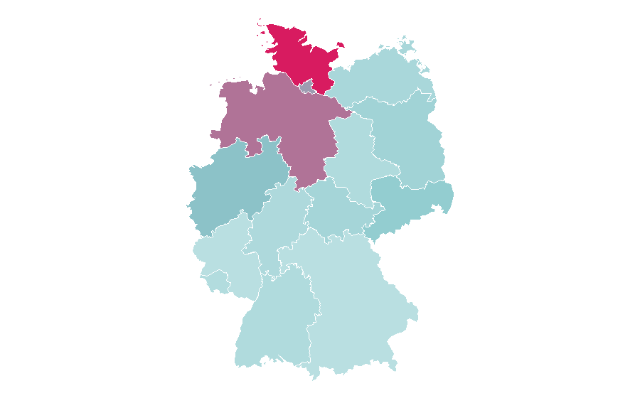 Affinity by region — Michael Schulte, Germany