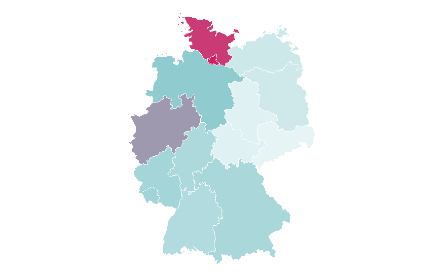 Affinity by region — Michael Stich, Germany