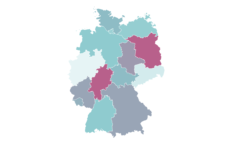 Affinity by region — Michelle Monaghan, Germany