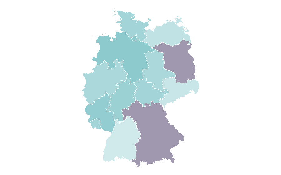 Affinité par région — Michelle Trachtenberg, Allemagne