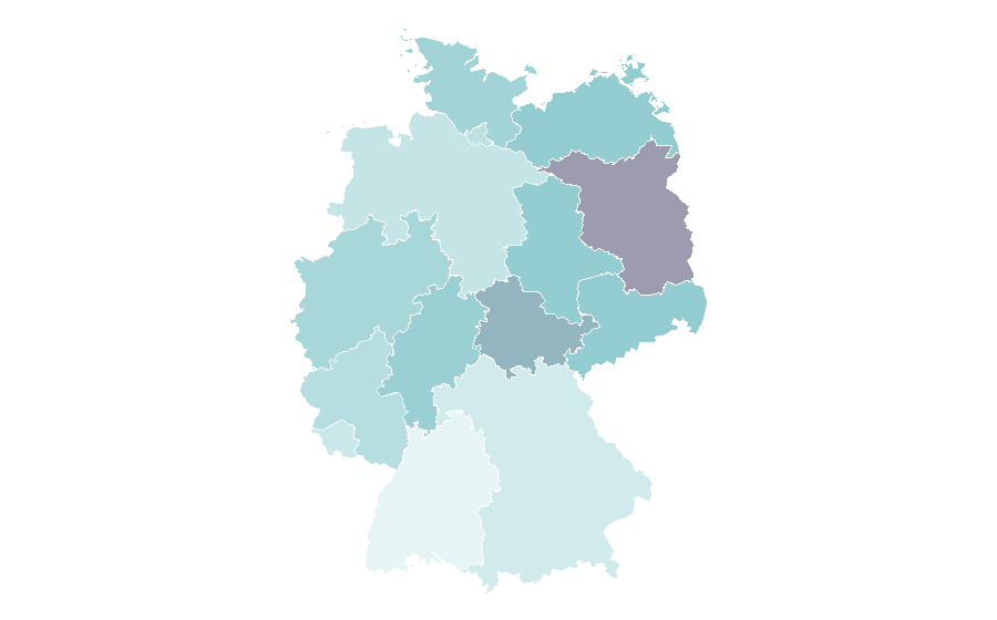 Affinity by region — Michelle Williams (actress), Germany