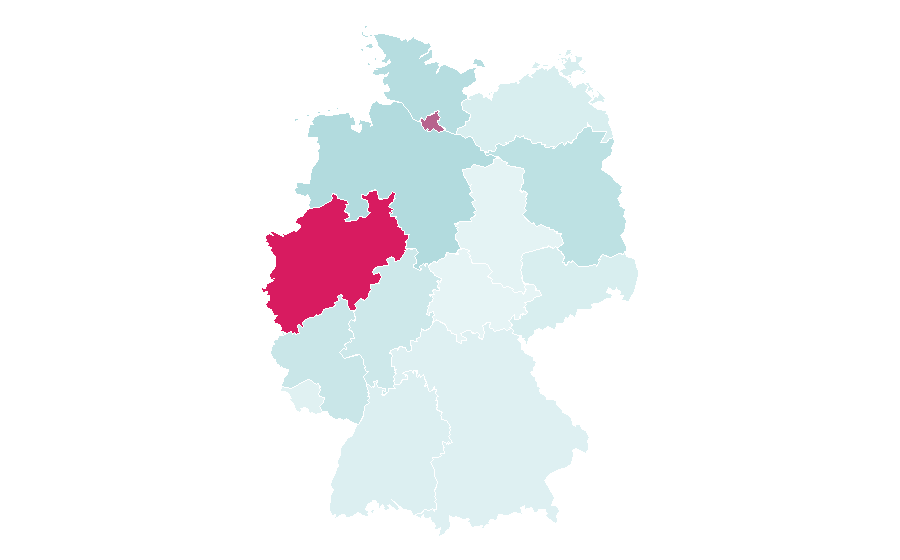 Affinity by region — Micky Beisenherz, Germany