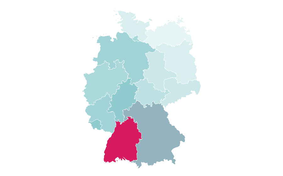 Affinity by region — Micro (novel), Germany
