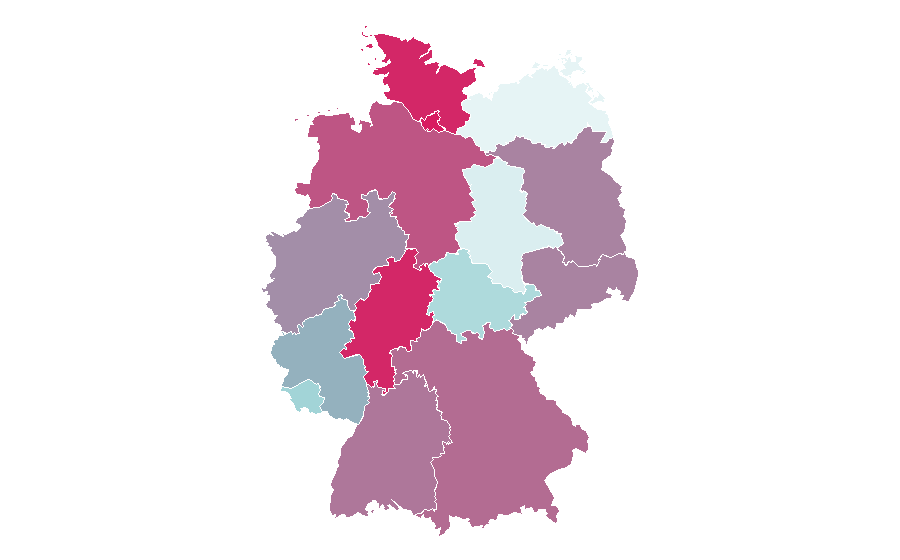 Affinity by region — Microsoft Flight Simulator, Germany