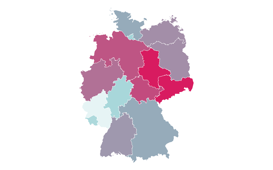 Affinity by region — Microwave, Germany