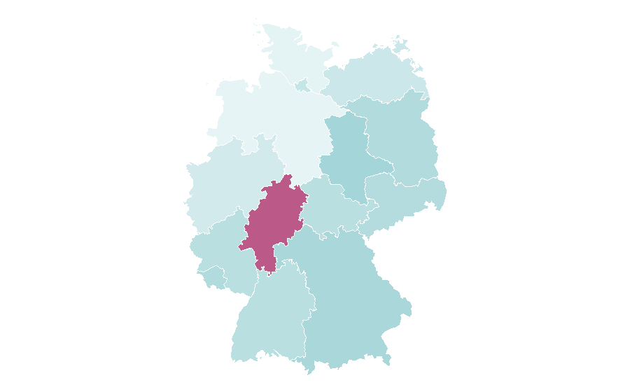 Affinità per regione — Microwave oven, Germania