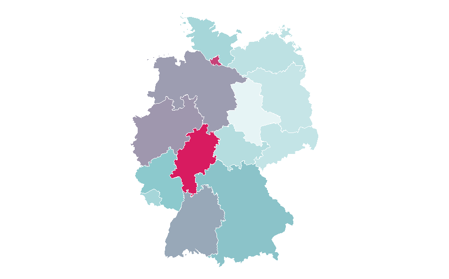 Affinity by region — Migos, Germany