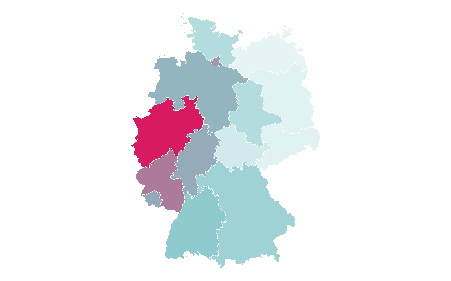 Affinity by region — Milch-Schnitte, Germany