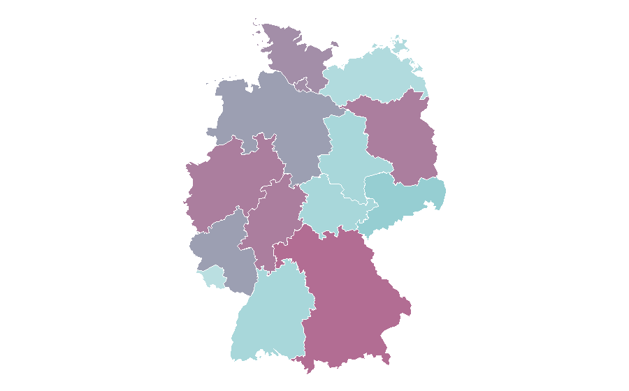 Affinity by region — Miles Teller, Germany