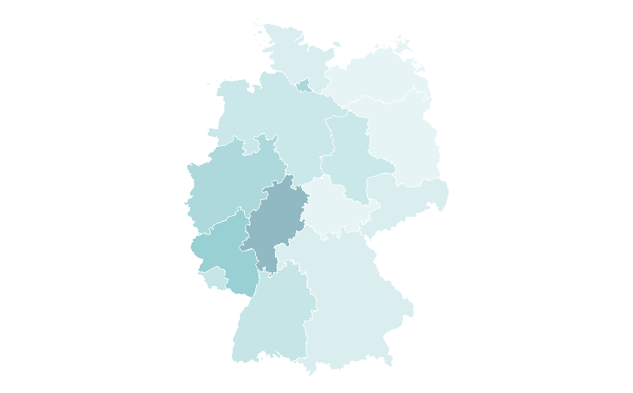 Affinity by region — Milkshake, Germany