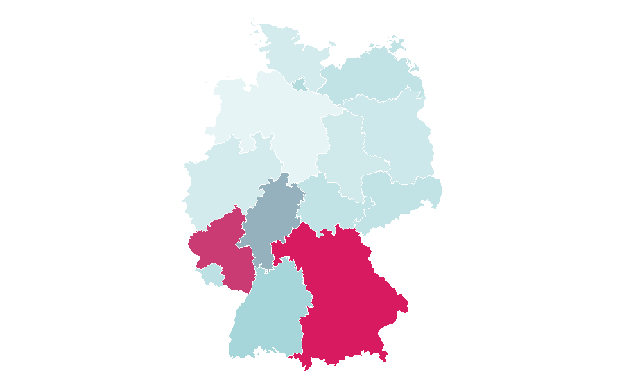 Affinity by region — Milwaukee Brewers, Germany